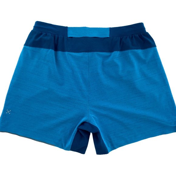 RARE NWT LULULEMON Switch Up Short 6'' Running Gym Workout Hiking Blue Swift XL - Picture 2 of 11